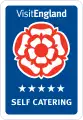 Visit England 5 Star Self Catering Award Visit England 5 Star Self Catering Award